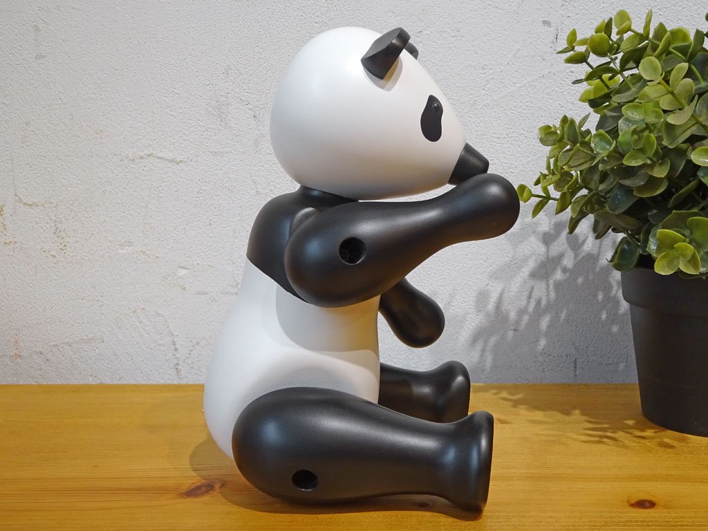 カイボイスン Kay Bojesen パンダ PANDA BEAR Mサイズ 木製オブジェ 北欧 デンマーク H25cm 知育玩具 木製フィギュリン ★