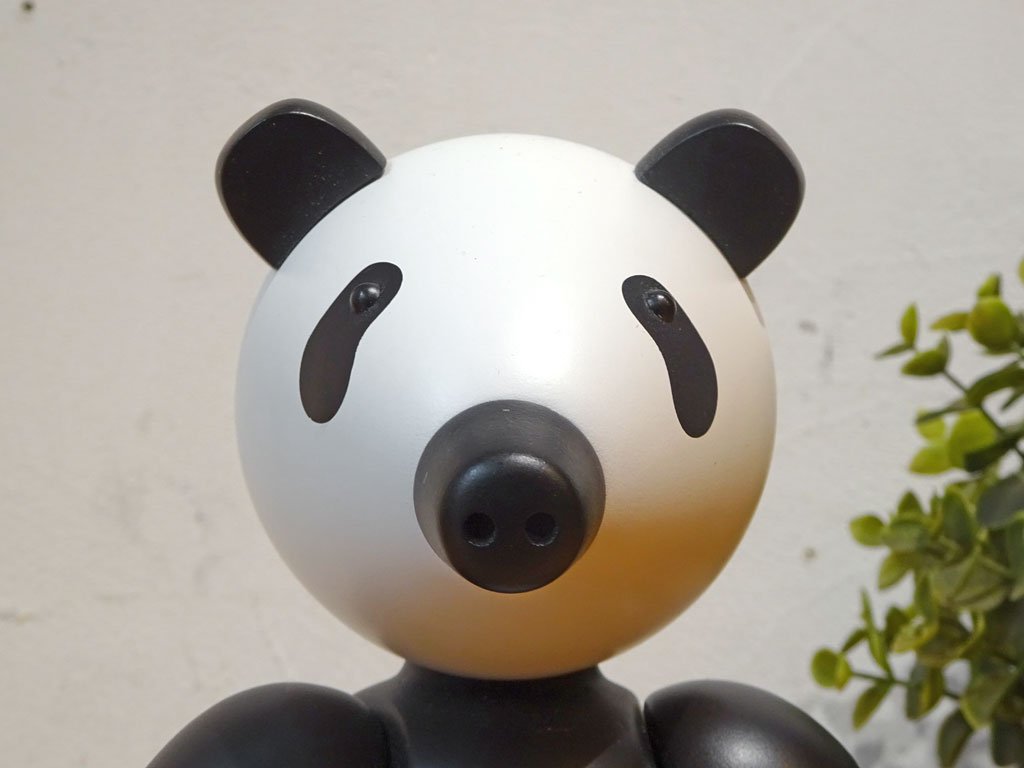 カイボイスン Kay Bojesen パンダ PANDA BEAR Mサイズ 木製オブジェ 北欧 デンマーク H25cm 知育玩具 木製フィギュリン ★