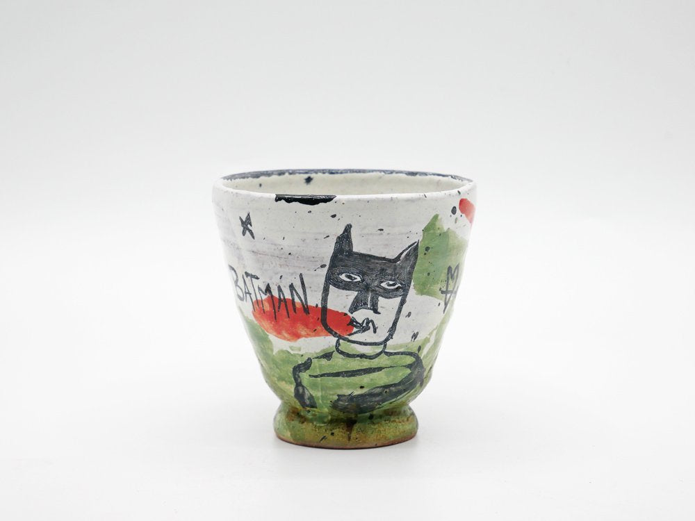 ジェロームギャルバン JEROME GARVIN バットマン BATMAN アートカップ タンブラー フランス Bazar et Garde-Manger 取扱 ●