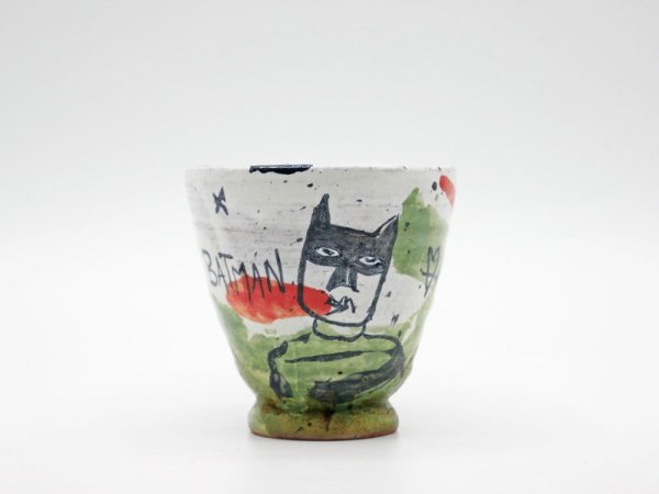 ジェロームギャルバン JEROME GARVIN バットマン BATMAN アートカップ タンブラー フランス Bazar et Garde-Manger 取扱 ●