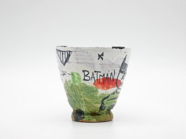 ジェロームギャルバン JEROME GARVIN バットマン BATMAN アートカップ タンブラー フランス Bazar et Garde-Manger 取扱 ●