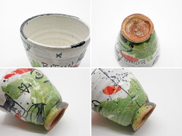 ジェロームギャルバン JEROME GARVIN バットマン BATMAN アートカップ タンブラー フランス Bazar et Garde-Manger 取扱 ●