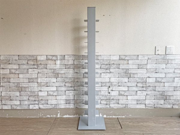 シンテシ SINTESI サピエンス ブックタワー タワー型シェルフ トール L 10段 グレー ブルーノ・レイナルディ イタリア ●
