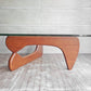 イサムノグチ Isamu Noguchi コーヒーテーブル Coffee Table ガラス天板厚20mm リプロダクト品 デザイナーズ家具 名作♪