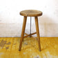 ジャパンビンテージ Japan vintage 木味 スツール Stool 丸椅子 昭和レトロ 古道具 無垢材 ★