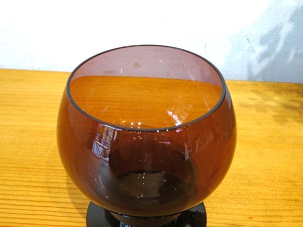 ヌータルヤルヴィ Nuutajarvi ヴィンテージ ワイングラス Wineglass 1111 カイ・フランク Kaj Franck 1953-57年 パープル B ★