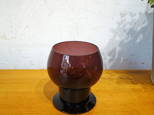 ヌータルヤルヴィ Nuutajarvi ヴィンテージ ワイングラス Wineglass 1111 カイ・フランク Kaj Franck 1953-57年 パープル A ★