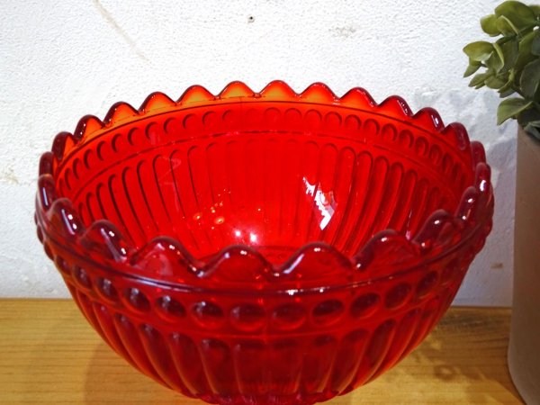 イッタラ iittala マリメッコ marimekko マリボウル Maribowl ラージ Large レッド 廃盤 フィンランド ★