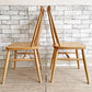 モモナチュラル Momo Natural ヴィボ vibo MARE ST CHAIR NA ダイニングチェア アルダー材 2脚セット ナチュラル 合計定価￥35,000- ●