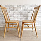 モモナチュラル Momo Natural ヴィボ vibo MARE ST CHAIR NA ダイニングチェア アルダー材 2脚セット ナチュラル 合計定価￥35,000- ●