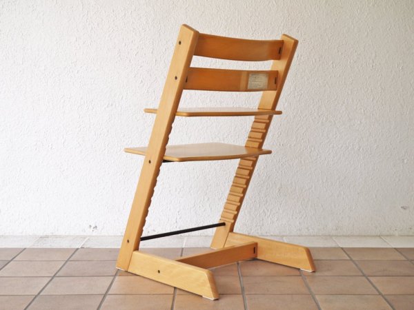 ストッケ STOKKE トリップトラップ TRIPP TRAPP ベビーチェア キッズチェア ナチュラル S/N3～ ノルウェー 北欧家具 ◇