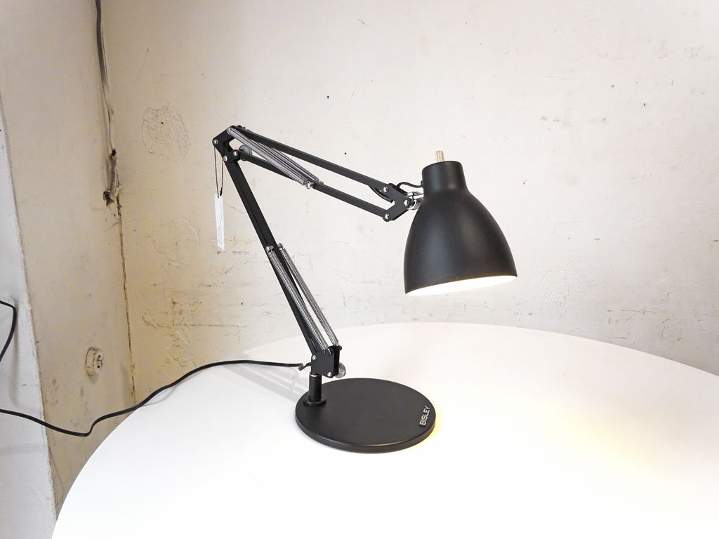ビスレー BISLEY デスクランプ DESK LAMP テーブルライト ブラック 英国 No.1スチールファニチャー インダストリアルデザイン ★