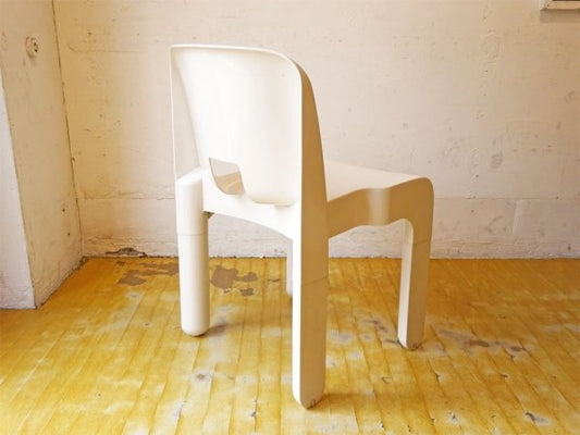 カルテル Kartell ユニバーサルチェア Universal Chair クラシカル 4867 ジョエ・コロンボ Joe Colombo 廃盤 ホワイト ★