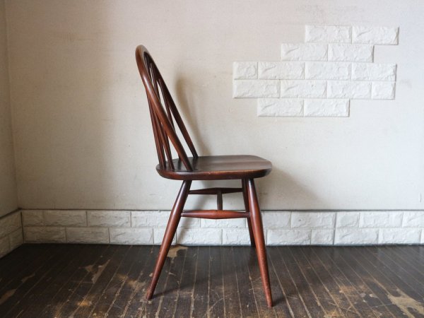 アーコール Ercol フープバック ダイニングチェア イギリス 60's ビンテージ  コロニアル◎