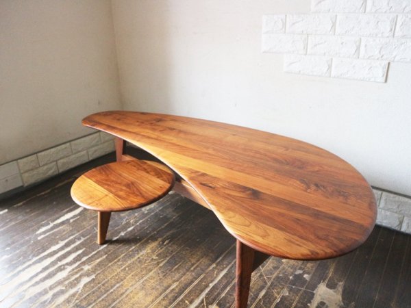 シギヤマ家具工業 グリーンホームスタイル GREEN home style ユズ センターテーブル YUZU CENTER TABLE ウォールナット材 岩倉榮利 ◎