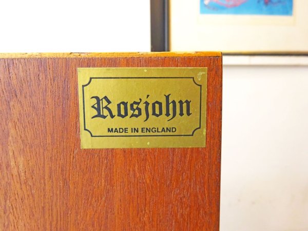 ロスジョン Rosjone furniture サイドキャビネット ドレッサーキャビネット Dresser cabinet マホガニー材 イギリス 英国王室 御用達 ★