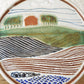 ホガナス・ケラミック Hoganas Keramik ビンテージ 陶板 ceramic plate Brita Mellander-Jungermann デザイン 536/1500 スウェーデン ◇