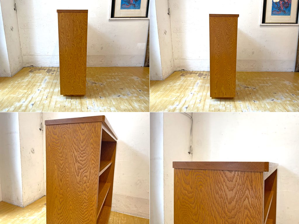 パシフィックファニチャーサービス PACIFIC FURNITURE SERVICE DHブックシェルフ BOOK SHELF オーク材 P.F.S ★