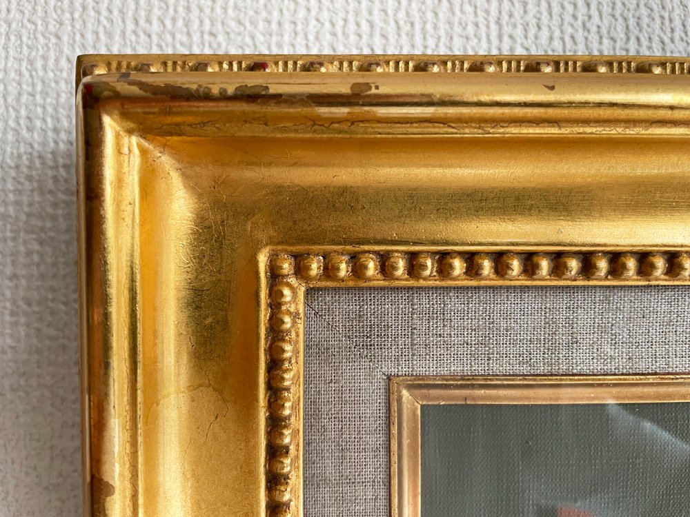 小杉 小二郎 Kojiro Kosugi 白いつぼの花 油彩画 油絵 静物画 洋画家 絵画 F5 額装品 箱付 ●