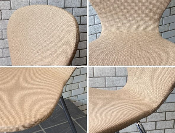 イデー IDEE カルバス CALEBASSE スタッキングチェア ダイニングチェア ベージュ系 ファブリック シンプルモダン A ■