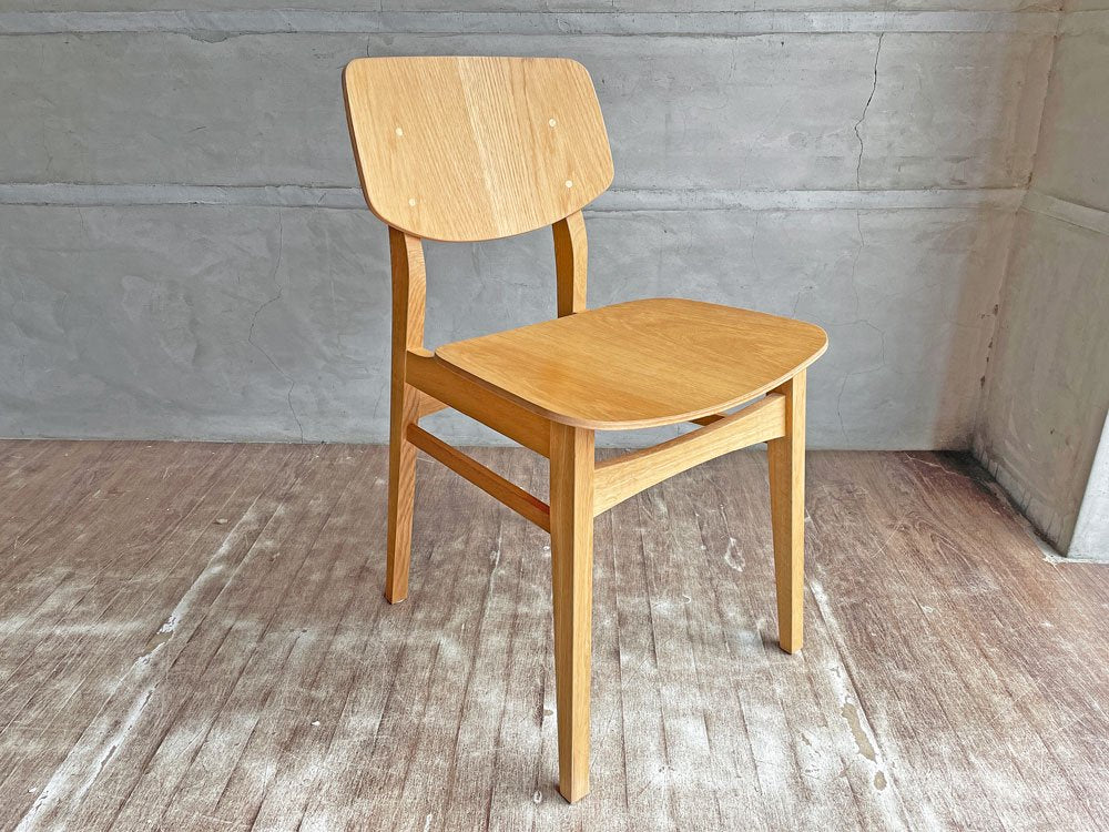 トラックファニチャー TRUCK FURNITURE トーチチェア TORCH CHAIR ダイニングチェア オーク材 ウッドシート ナチュ ...