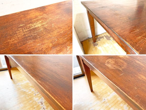 ビンテージスタイル アトリエテーブル ダイニングテーブル Atelier table バーチ材 ワークテーブル 1ドロワー 170ｃｍ ★