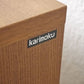 カリモク karimoku QU6027 オーク材 TVボード 4ドロワー フラップドア AVボード ローボード ◇