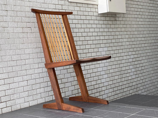 桜製作所 コノイドチェア CN101 CONOID CHAIR ジョージ・ナカシマ George Nakashima ダイニングチェア ウォールナット無垢材 ■