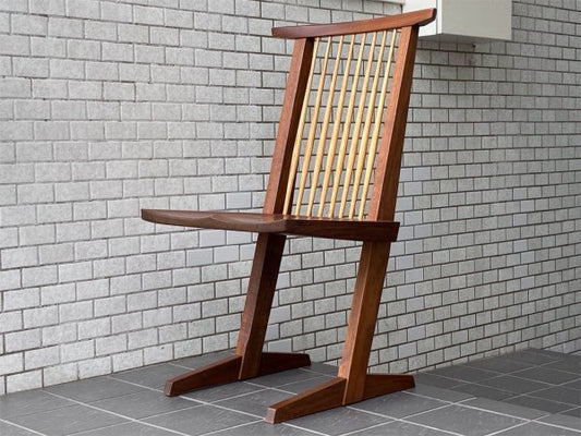 桜製作所 コノイドチェア CN101 CONOID CHAIR ジョージ・ナカシマ George Nakashima ダイニングチェア ウォールナット無垢材 ■