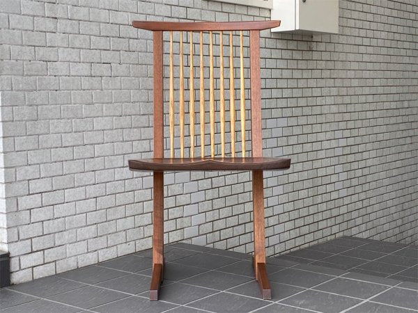 桜製作所 コノイドチェア CN101 CONOID CHAIR ジョージ・ナカシマ George Nakashima ダイニングチェア ウォールナット無垢材 ■