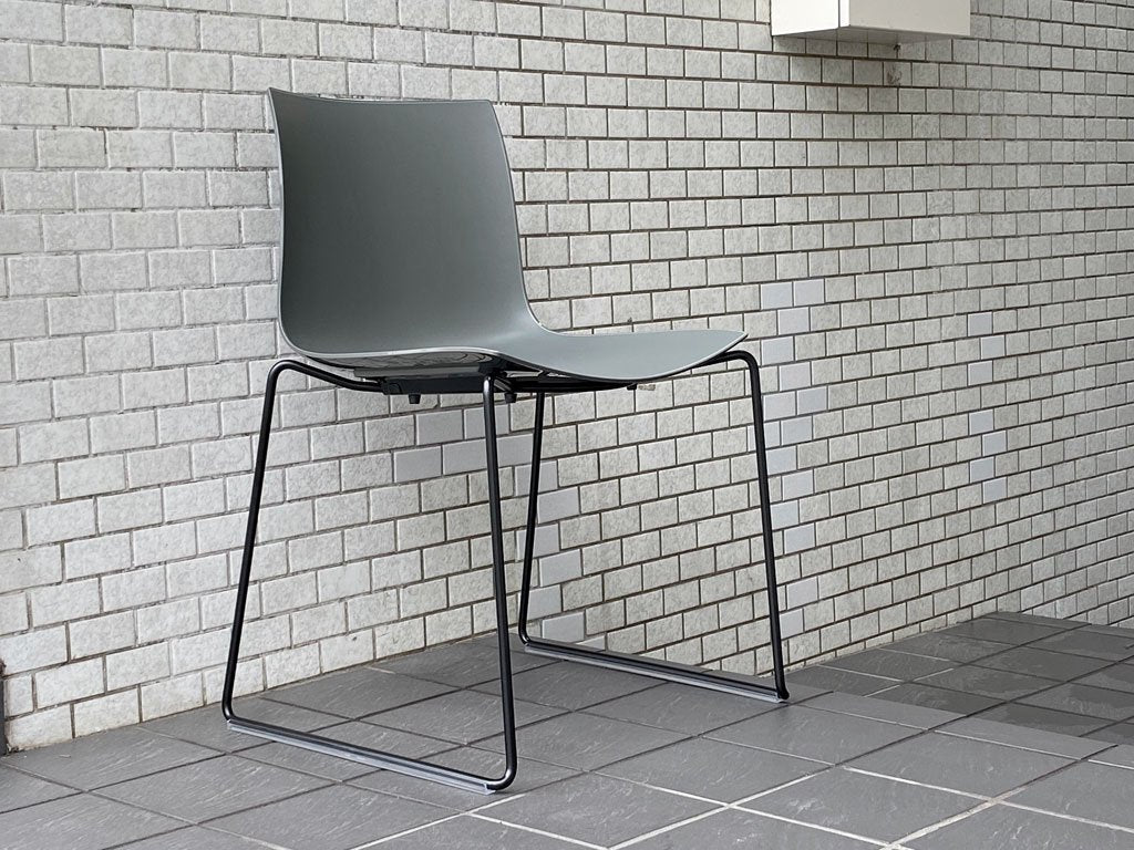 アルペール arper カティファ46 アームレスチェア Catifa 46 Armless Chair スタッキングチェア マッドグレー スレッドレッグ シンプルモダン A ■