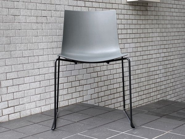 アルペール arper カティファ46 アームレスチェア Catifa 46 Armless Chair スタッキングチェア マッドグレー スレッドレッグ シンプルモダン A ■