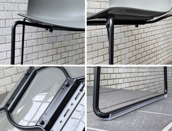 アルペール arper カティファ46 アームレスチェア Catifa 46 Armless Chair スタッキングチェア マッドグレー スレッドレッグ シンプルモダン A ■