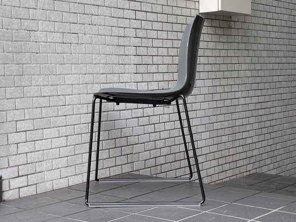 アルペール arper カティファ46 アームレスチェア Catifa 46 Armless Chair スタッキングチェア マッドグレー スレッドレッグ シンプルモダン B ■