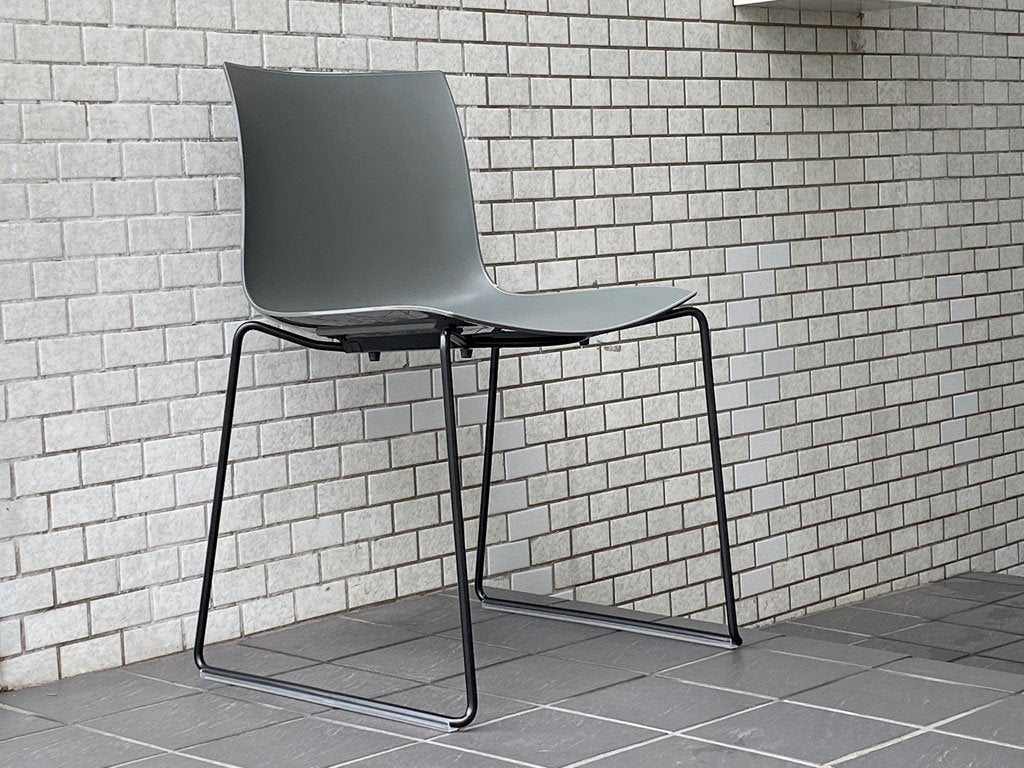 アルペール arper カティファ46 アームレスチェア Catifa 46 Armless Chair スタッキングチェア マッドグレー スレッドレッグ シンプルモダン C ■