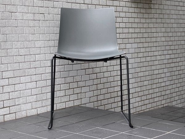 アルペール arper カティファ46 アームレスチェア Catifa 46 Armless Chair スタッキングチェア マッドグレー スレッドレッグ シンプルモダン C ■