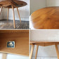 アーコール Ercol ドロップリーフテーブル DROP LEAF TABLE ダイニングテーブル ラウンドテーブル バタフライ エルム材 ビーチ材 UKビンテージ ◎