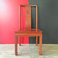 FEFCO FINE FURNITURE ダイニングチェア 花梨 カリン材 無垢材 中国家具 ●