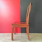 FEFCO FINE FURNITURE ダイニングチェア 花梨 カリン材 無垢材 中国家具 ●