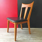 アクメファニチャー ACME Furniture カーディフ チェア CARDIFF CHAIR ダイニングチェア アッシュ材 ビニールレザーシート ブラック ●