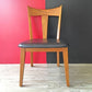 アクメファニチャー ACME Furniture カーディフ チェア CARDIFF CHAIR ダイニングチェア アッシュ材 ビニールレザーシート ブラック ●