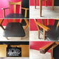 アクメファニチャー ACME Furniture カーディフ アームチェア CARDIFF ARM CHAIR ダイニングチェア アッシュ材 ビニールレザーシート ブラック ●