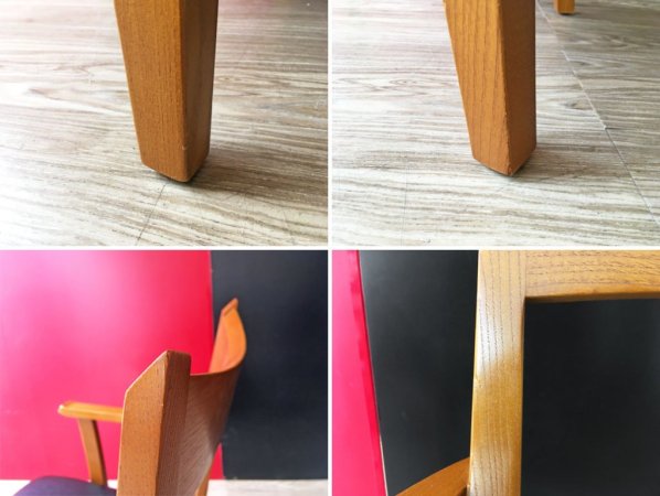 アクメファニチャー ACME Furniture カーディフ アームチェア CARDIFF ARM CHAIR ダイニングチェア アッシュ材 ビニールレザーシート ブラック ●