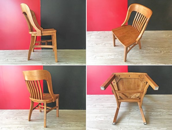 アクメファニチャー ACME Furniture バンク チェア BANK CHAIR ダイニングチェア ラバーウッド USビンテージスタイル ●