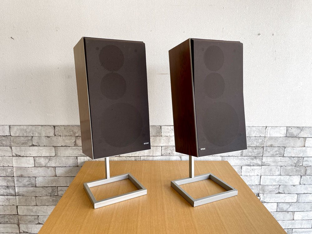 バング&オルフセン Bang&Olufsen BEOVOX S45-2 ペアスピーカー 専用スタンド付き ヤコブ・イェンセン Jacob Jensen ビンテージ デンマーク ●