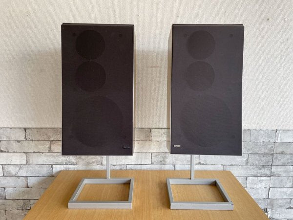 バング&オルフセン Bang&Olufsen BEOVOX S45-2 ペアスピーカー 専用スタンド付き ヤコブ・イェンセン Jacob Jensen ビンテージ デンマーク ●