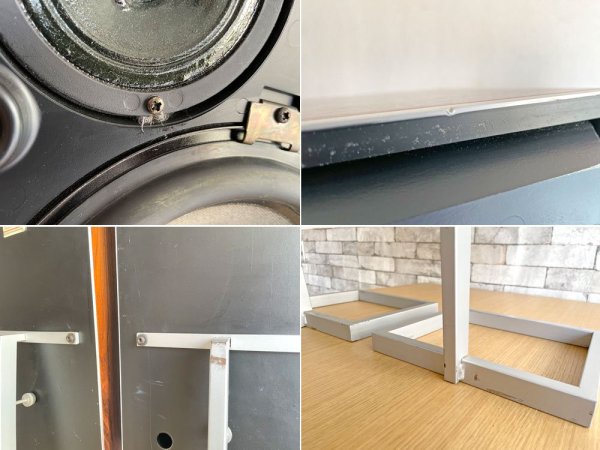 バング&オルフセン Bang&Olufsen BEOVOX S45-2 ペアスピーカー 専用スタンド付き ヤコブ・イェンセン Jacob Jensen ビンテージ デンマーク ●