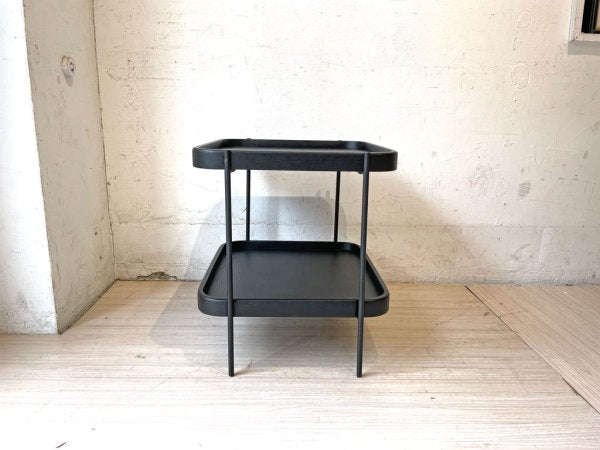 スケッチ Sketch フムラ サイドテーブル HUMLA side table オーク材 ブラックステイン仕上 トレーテーブル 北欧モダンデザイン ★