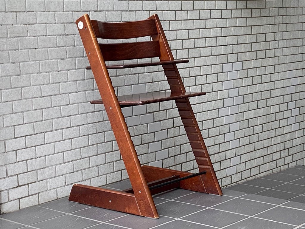 ストッケ STOKKE トリップトラップ TRIPP TRAPP ベビーチェア キッズチェア S/N無し ブラウン 北欧 ノルウェー ■