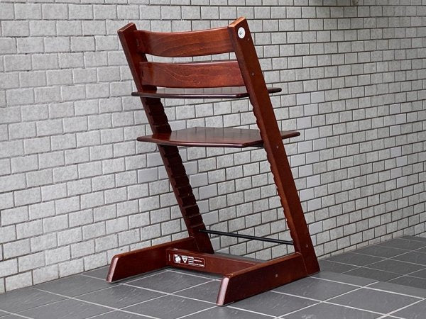 ストッケ STOKKE トリップトラップ TRIPP TRAPP ベビーチェア キッズチェア S/N無し ブラウン 北欧 ノルウェー ■